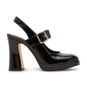 Madden Girl Black Platform Heels